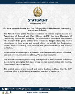 AGFO reiterates stance against destabilization efforts