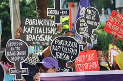 Rally speakers stuck in Mindanao