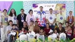 Cash aid, P20 rice reach Carles