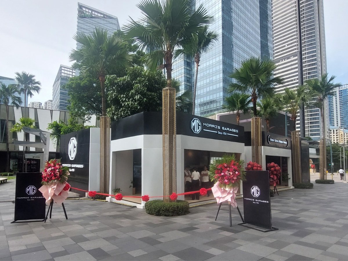 MG Brand Pavilion opens in BGC