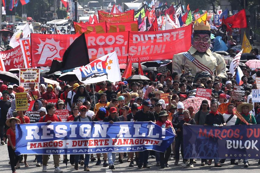 Anti-corruption protesters call for accountability, conviction