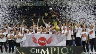 PETRO Gazz celebrates after winning its third overall title following a four-set conquest of ZUS Coffee in the sudden-death finale of the PVL Reinforced Conference last Sunday.
