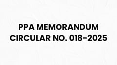 PPA Memorandum Circular No. 018-2025