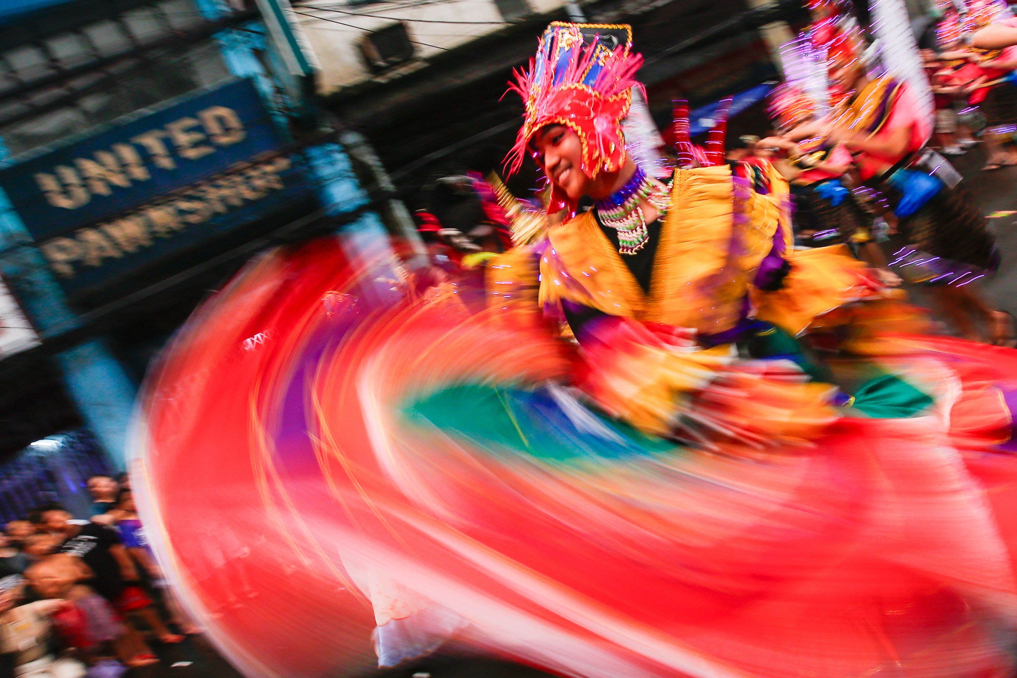 Street dancing in Pasay City