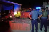 SMUGGLED CIGARETTES--Personnel of Palembasng PNP Sultan Kudarat confiscated a total of P19.4 million of smuggled cigarettes in a warehouse in Barangay Datu Wal. Said contrabands according to the PNP did not undergo any legal processing. The owner of the said warehouse is still at large and being hunted by the police.