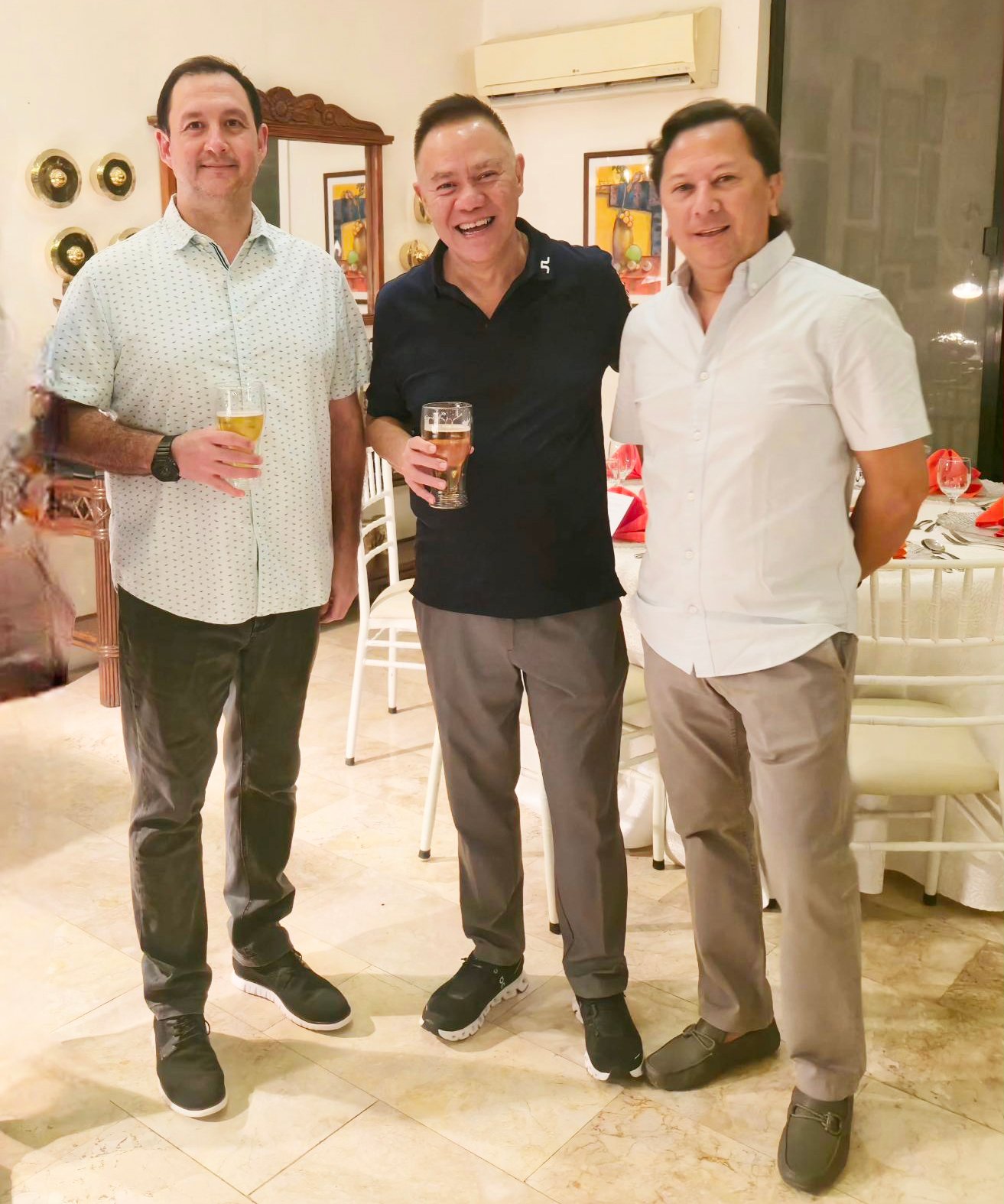 EDUARD Loop, Erwin Siao and Sonny Alo.