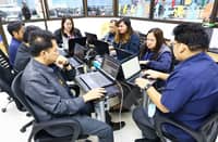 THE National Home Mortgage Finance Corporation’s Project Refresh: Lift and Transform is headed by the agency’s Information Systems and Technology Support Division led by Nora Encina (seated, center). Project RLT, which is focused on cloud migration and the modernization of NHMFC’s IT infrastructure and all its related application systems, is aligned with the Eight-Point Agenda of Department of Human Settlements and Urban Development Secretary Jose Ramon P. Aliling.
