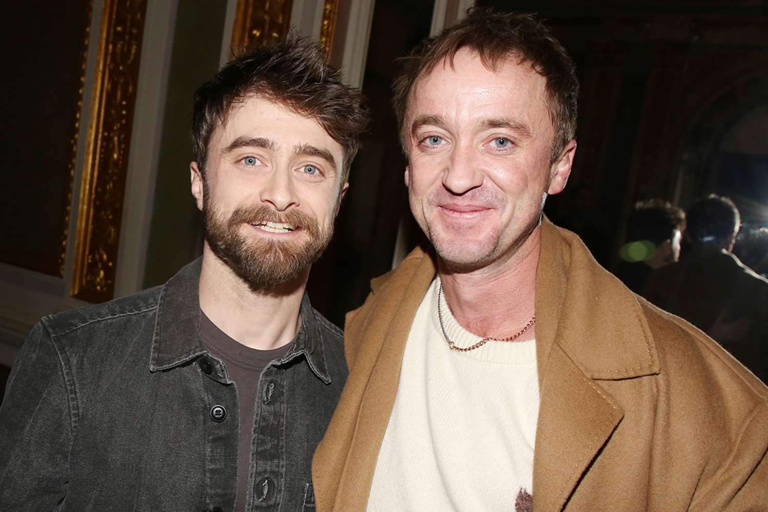 Daniel Radcliffe and Tom Felton make a long-awaited appearance together in NYC