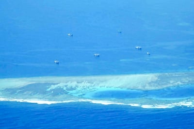 China warships swarm WPS anew