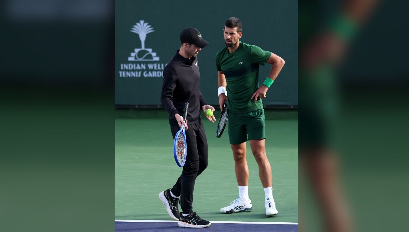 ANDY Murray (left) claims disappointment over the outcome of his partnership with Novak Djokovic.