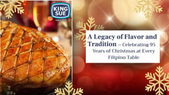 A LEGACY OF FLAVOR AND TRADITION