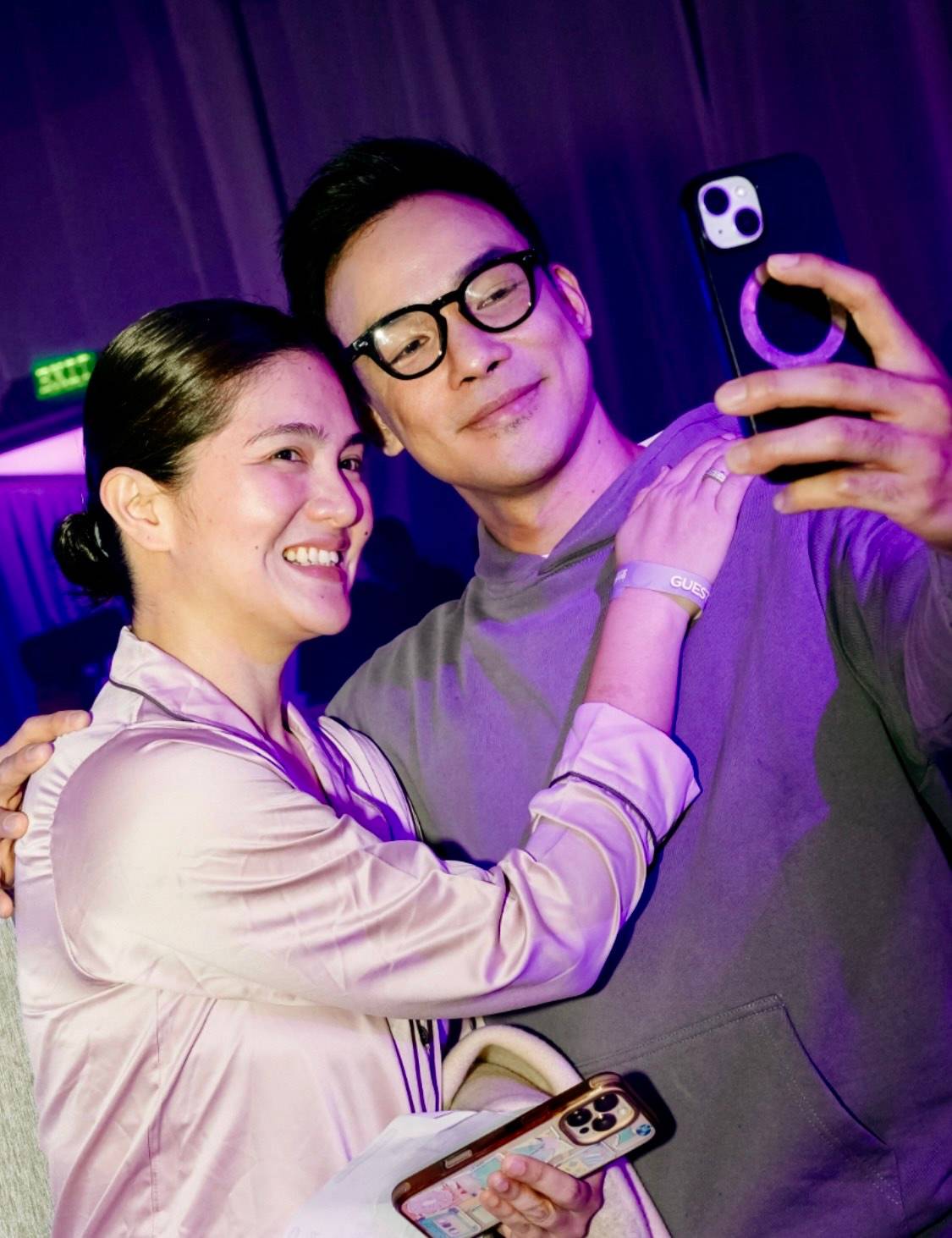 Dimples Romana and Mark Bautista.