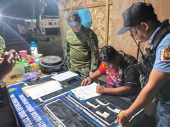 P209K shabu, guns, grenade seized in Palimbang raids