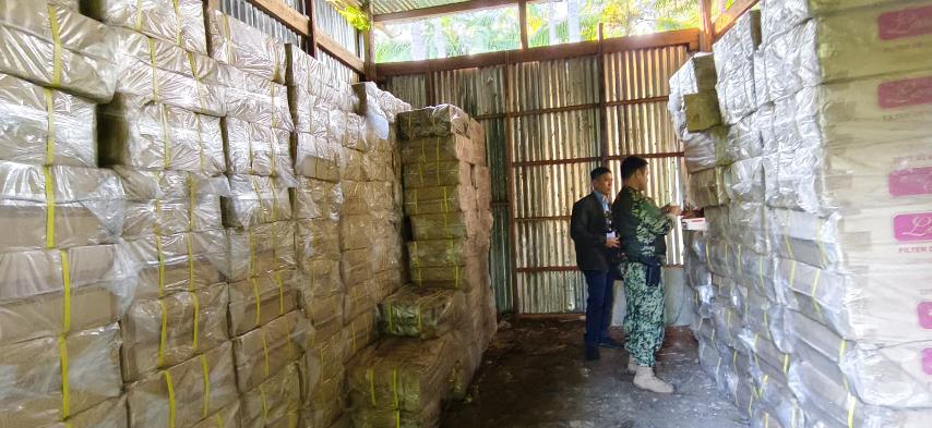PNP probes P1-B cigarette smuggling incident