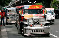 Traditional jeepneys