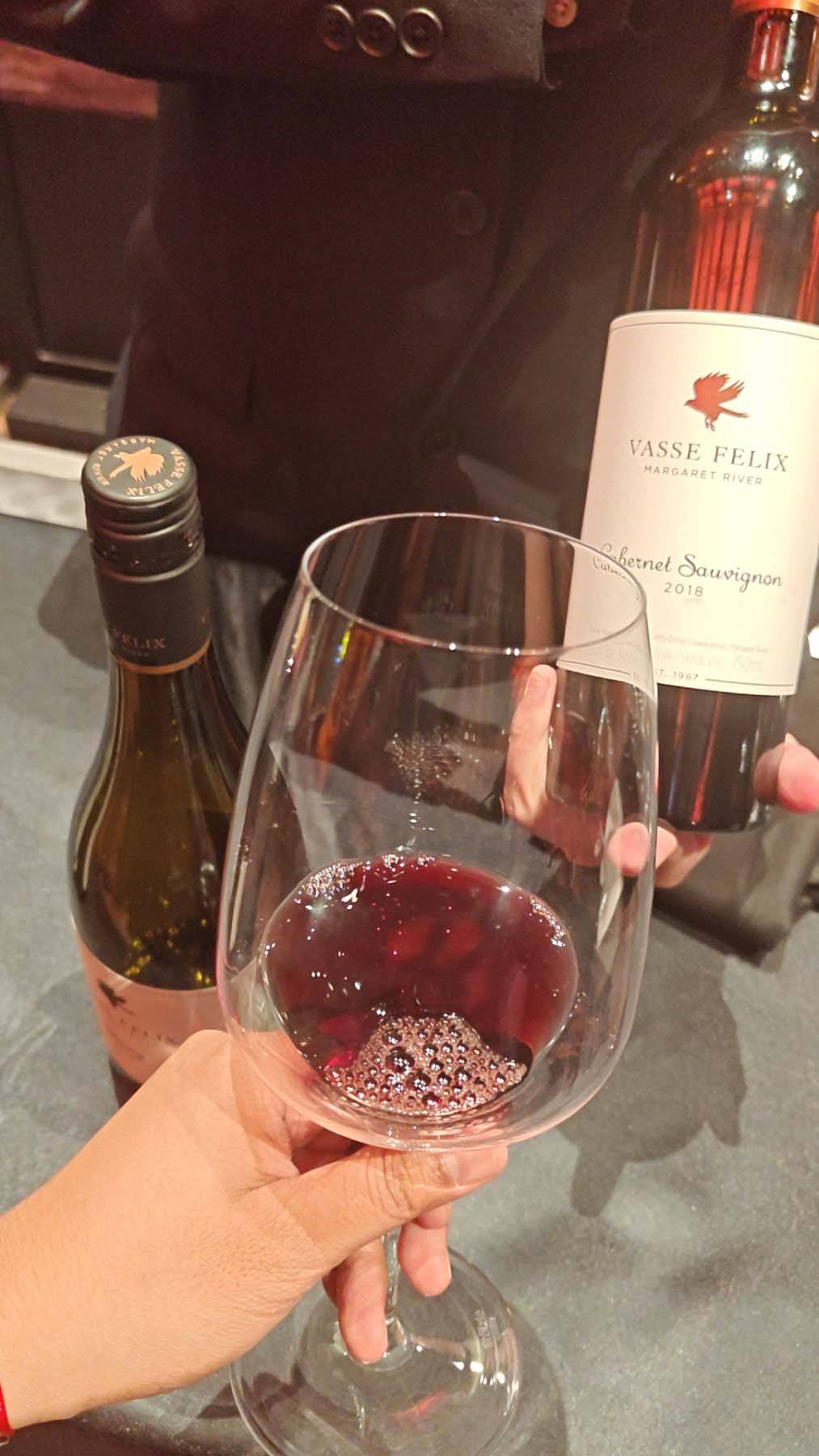 SIPPING sophistication, one glass at a time.