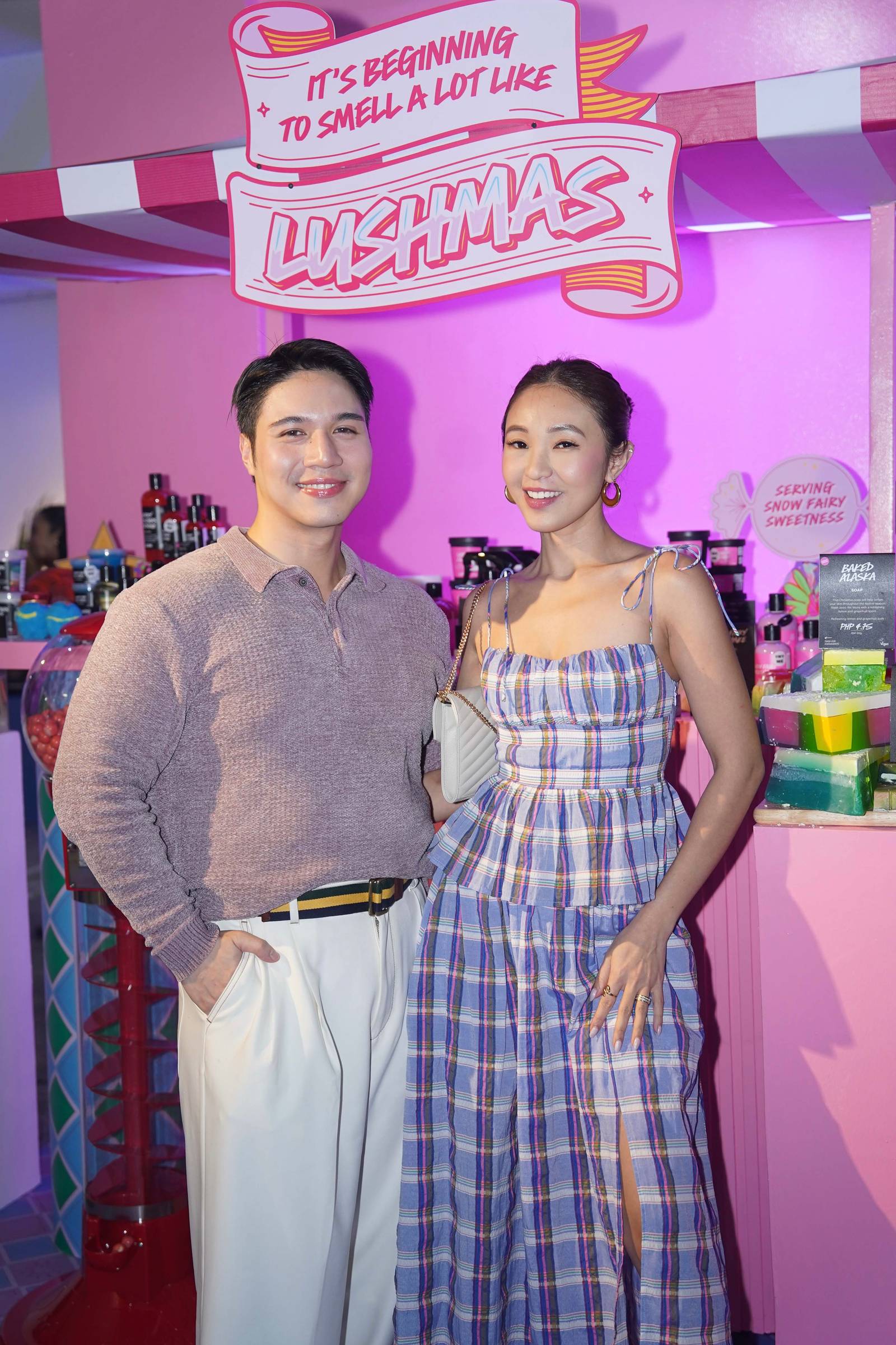 DAVID Leoy and Shine Dee.