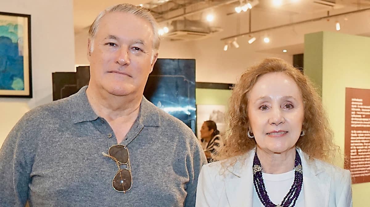 JOSE Luis de Posada and Rosa Aboitiz de Posada.