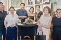 Froilan Gregory Romualdez, Melissa Ledesma, Garry Manotoc, Cristina Velez, Frannie Lopez Manotoc, Cristina Velez Matta and Malou Tongol.