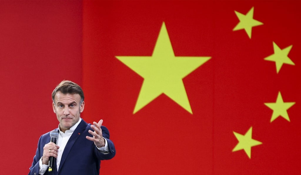 Macron threatens China with tariffs over trade surplus