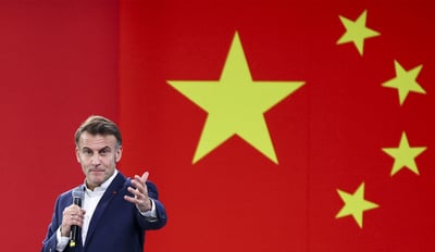 Macron threatens China with tariffs over trade surplus