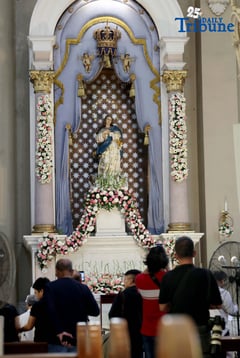 Devotees mark Feast of Immaculate Conception