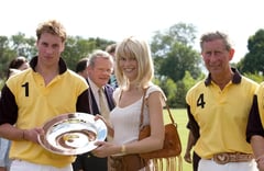 Claudia Schiffer, Prince William reunite at Windsor banquet