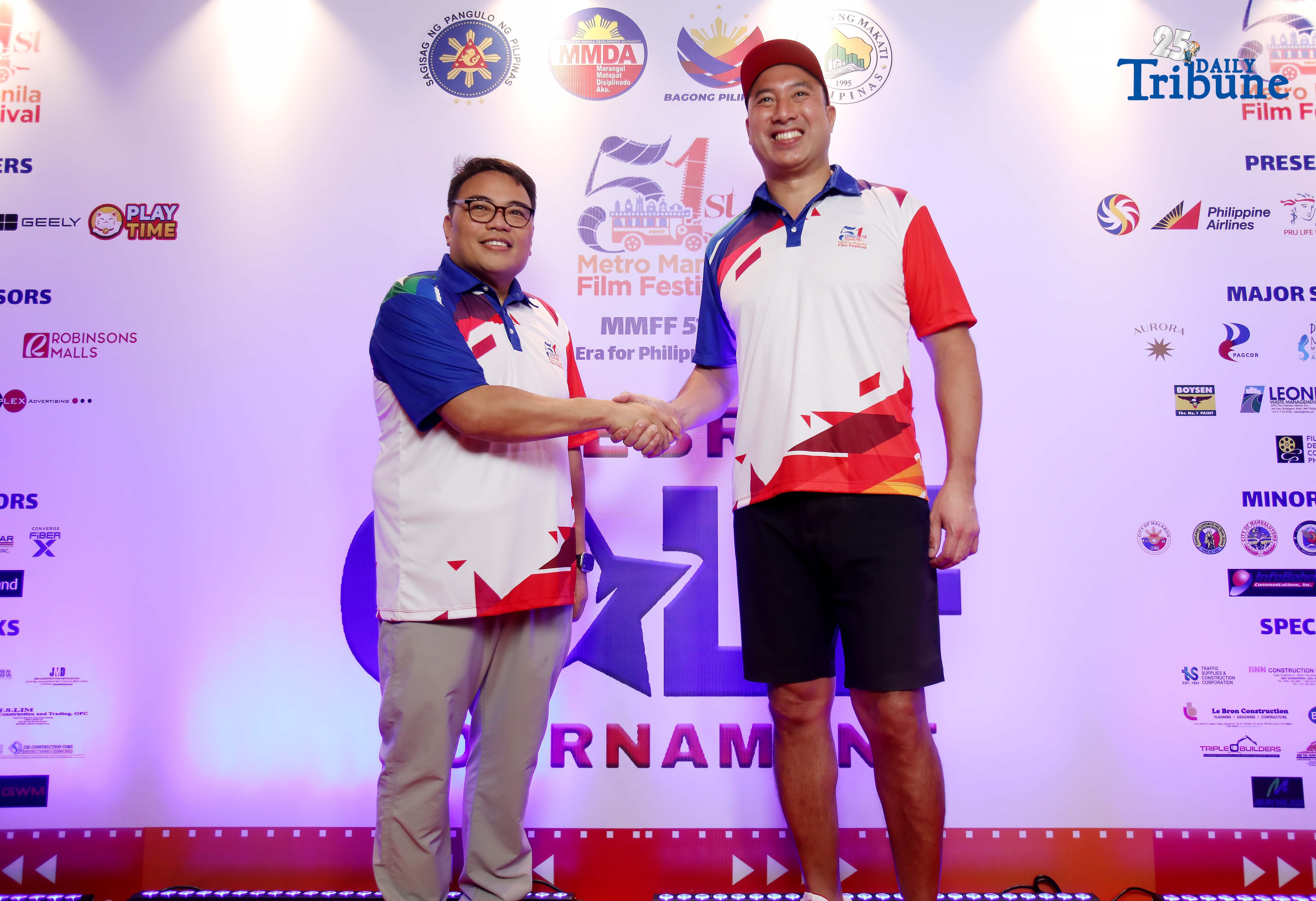 MMFF holds celebrity golf tournament in Mandaluyong