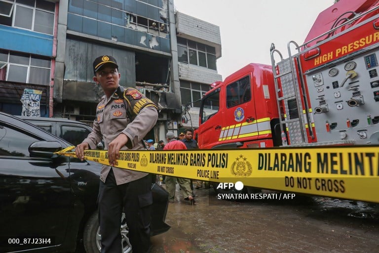 Building fire kills 22 in Indonesia's capital: police