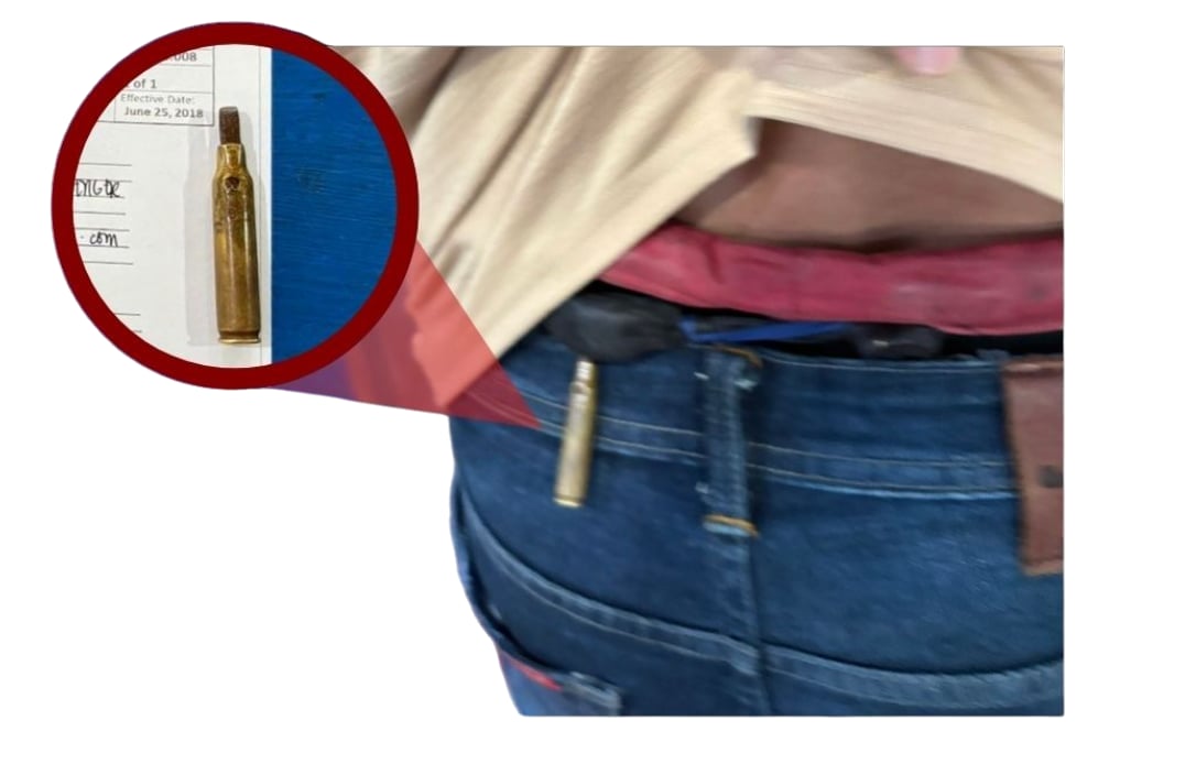 Dipolog Airport seizes ammo shell used as amulet