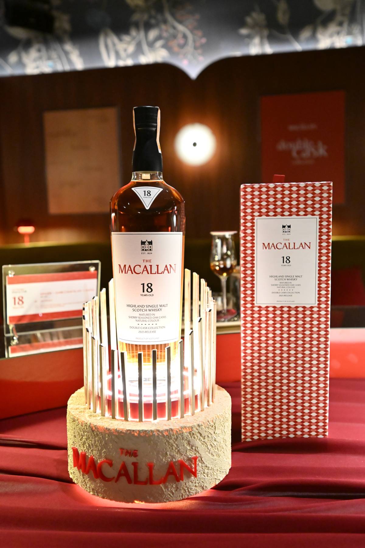 AT first glance, the redesign of the Macallan bottle by acclaimed designer David Carson is destined to become iconic