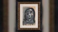 Charity raffle offers Picasso portrait for 100 euros a ticket