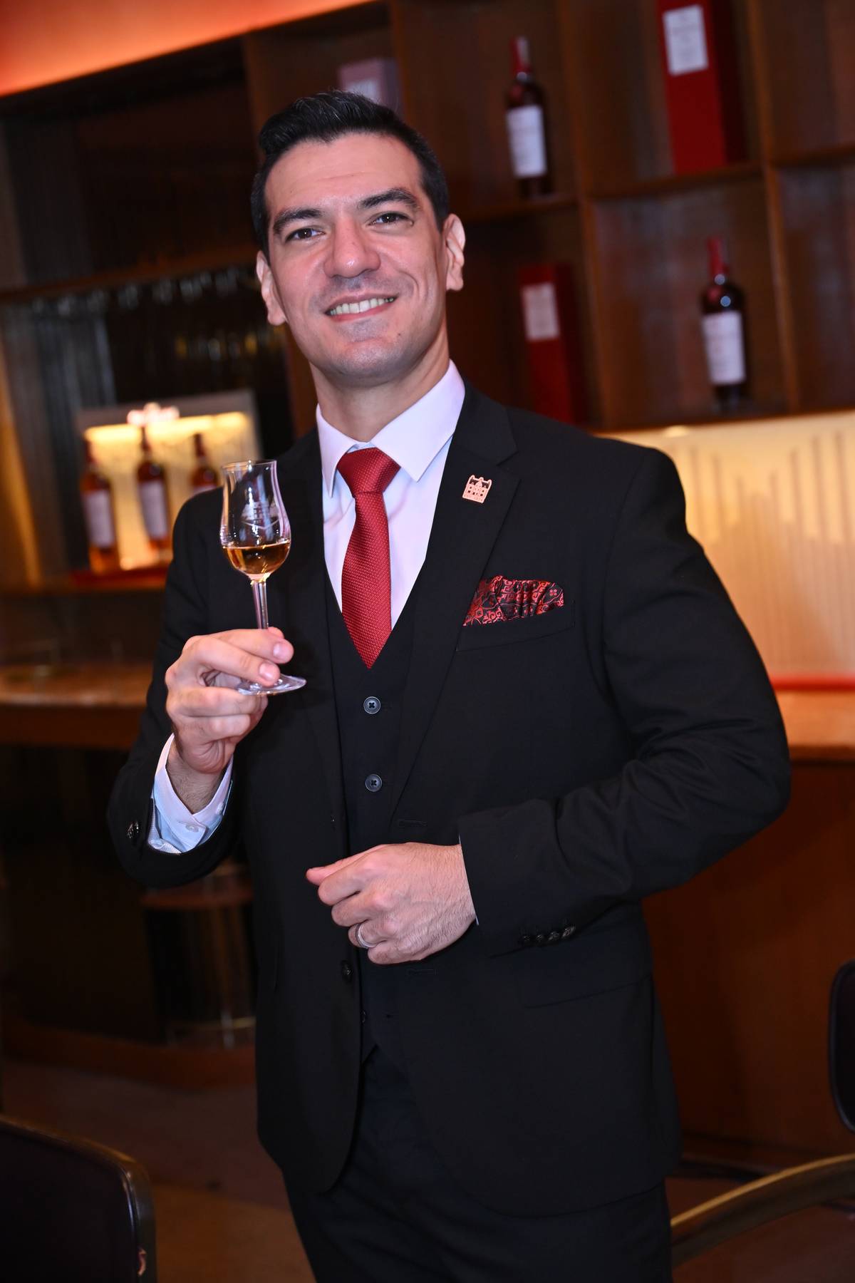MACALLAN Scotch Whisky Brand advocate Hans Eckstein.