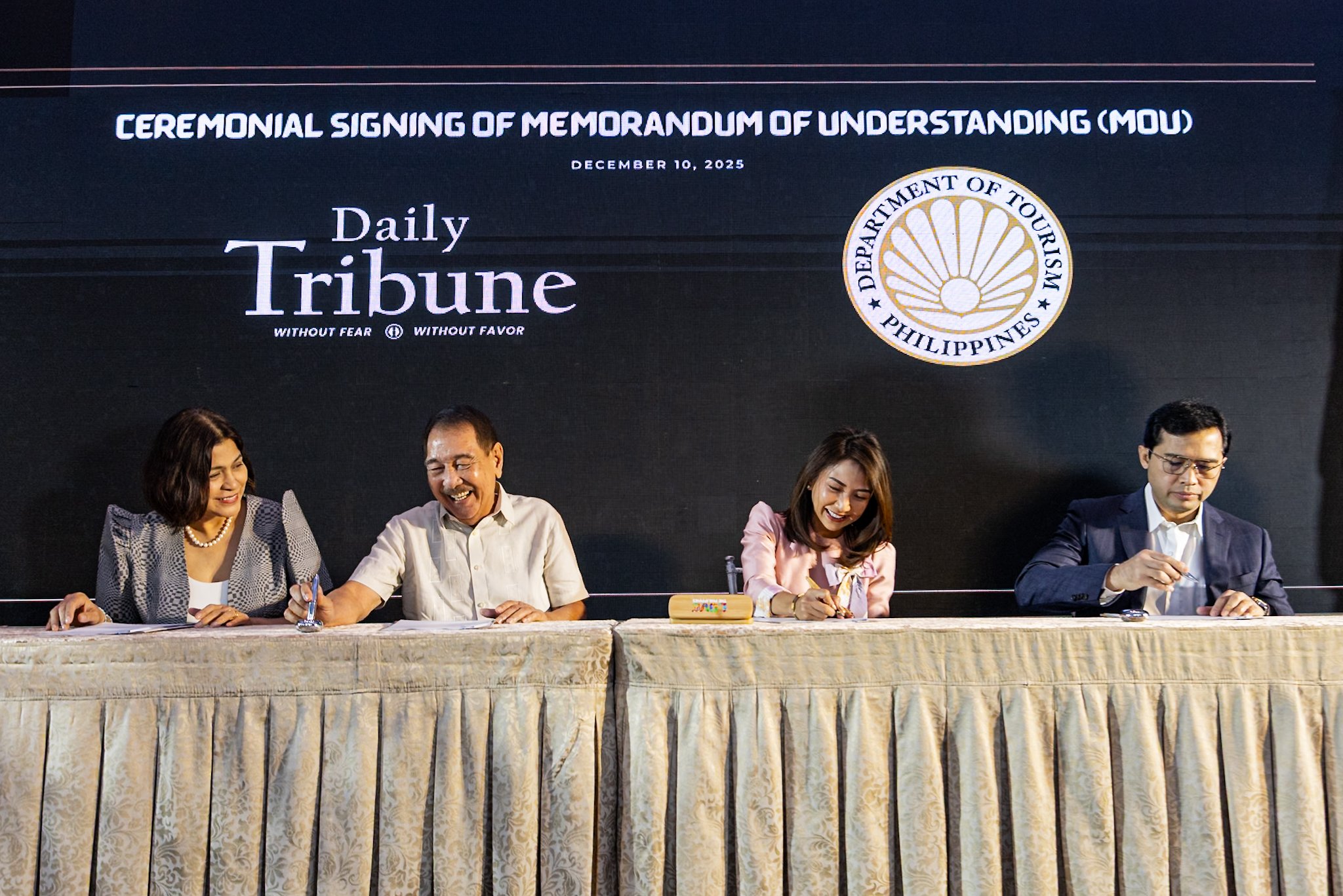 DoT, media seal tourism unity