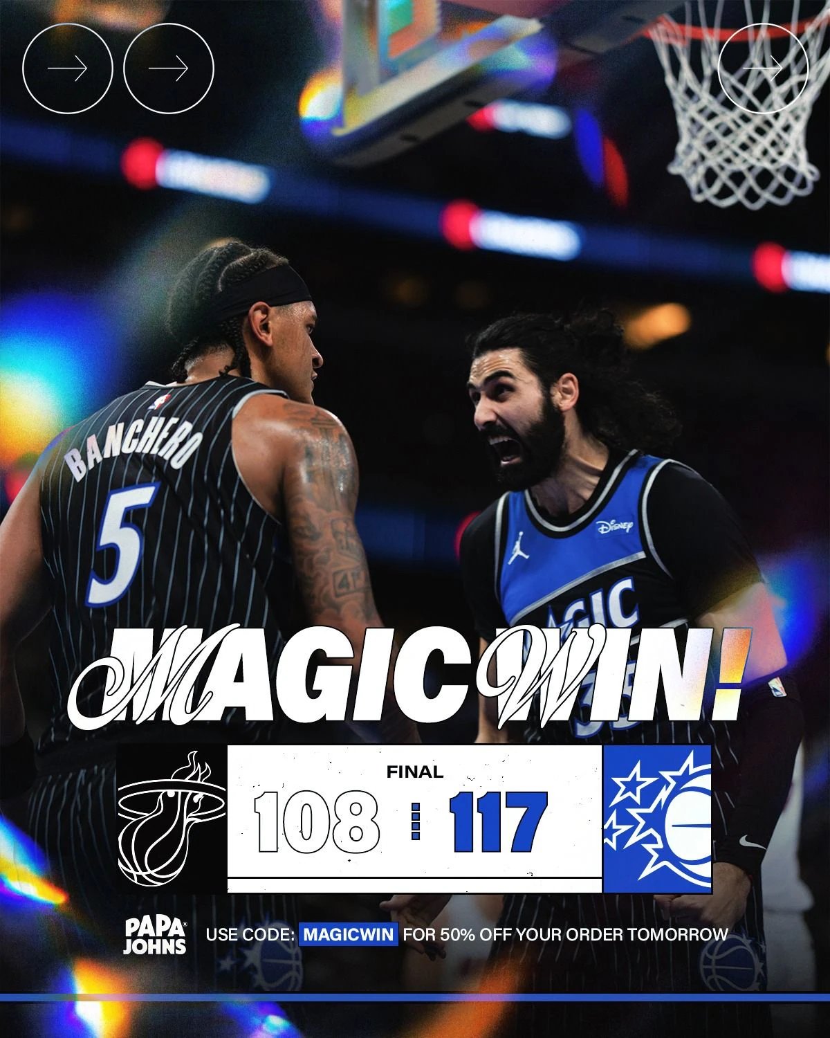 Magic, Knicks forge NBA Cup semis duel