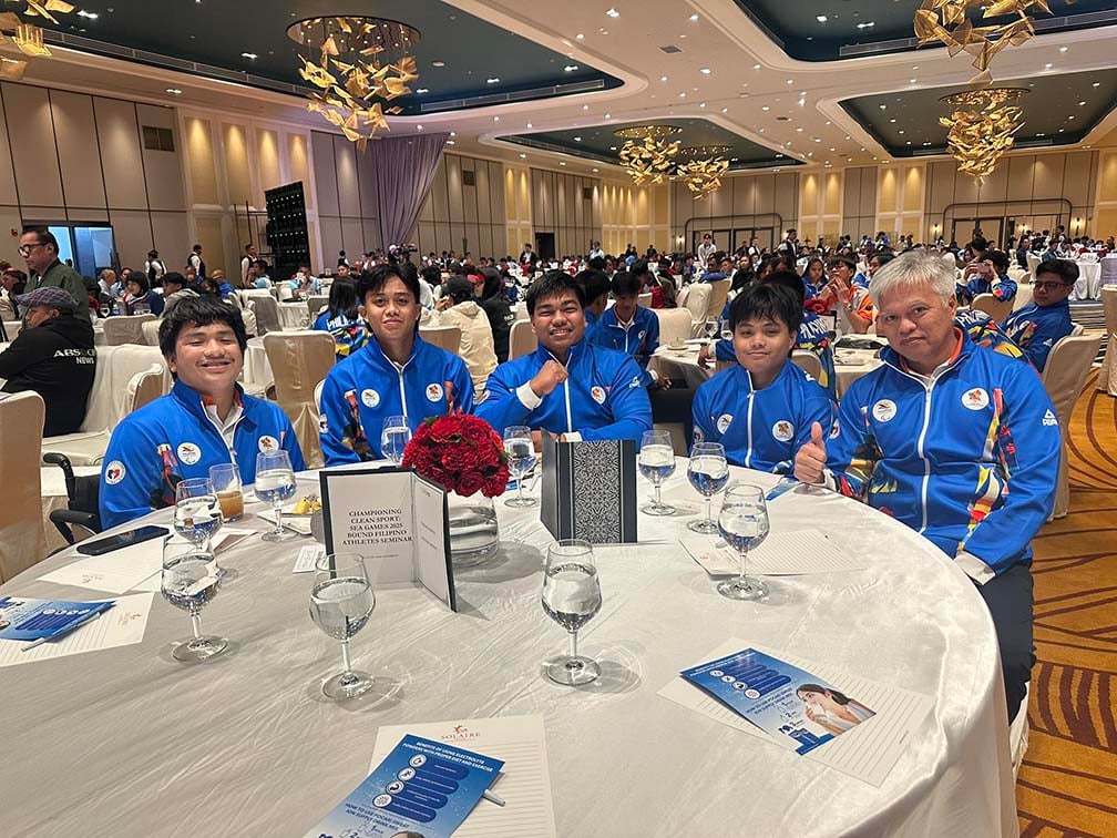 MEMBERS of the Philippine team in the 2025 Asian Youth Para Games in Dubai, United Arab Emirates.