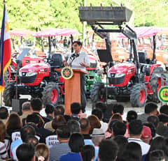 Marcos breaks ground on Phl’s first major agricultural machinery hub
