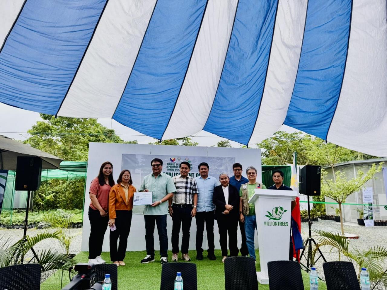 DA-BPI turns over solar-powered indoor farming system to Million Trees Foundation