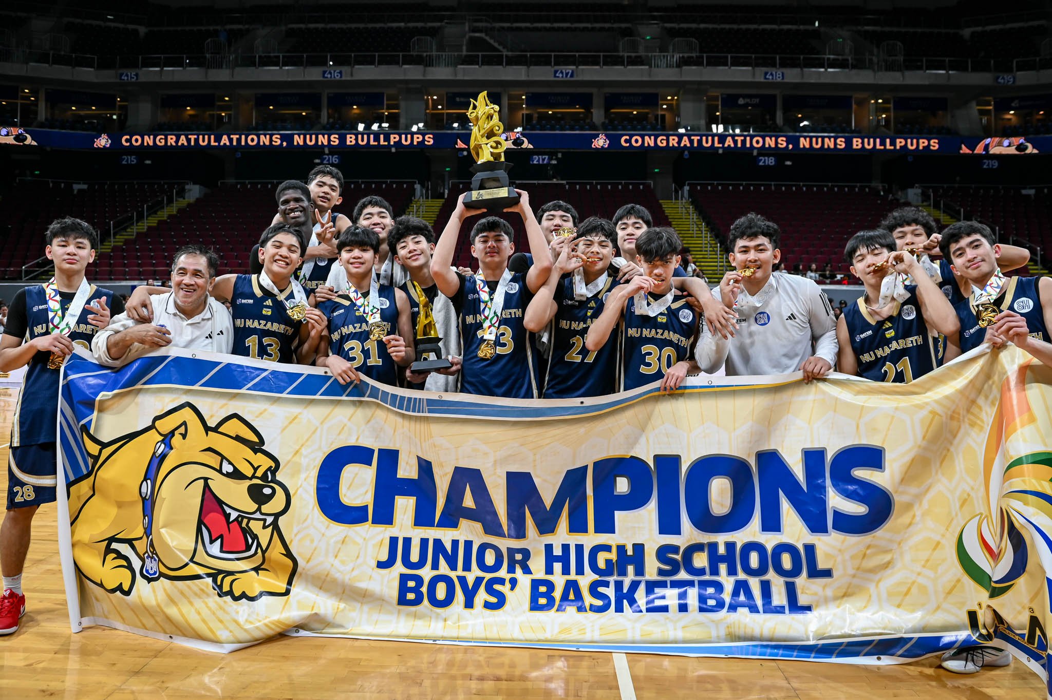 Bullpups seal perfect season
