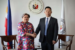 China’s new envoy to Manila begins tour of duty