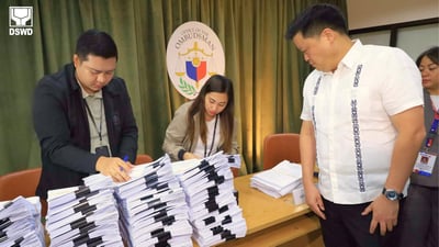 DSWD files raps vs 14 barangay officials over AICS aid skimming