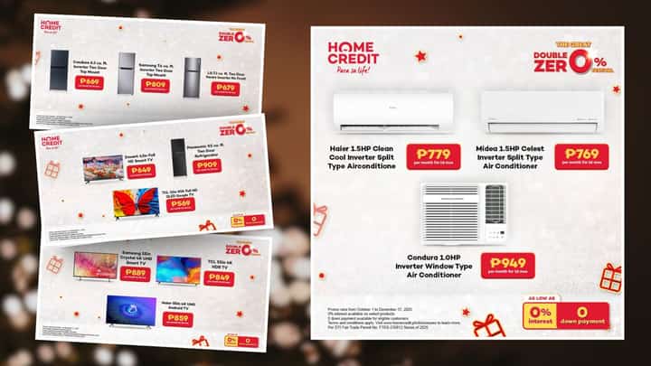 Big holiday gifts but on a budget with Home Credit
