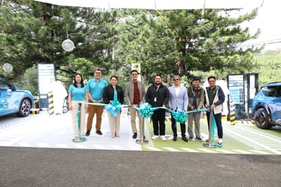 BCDA, ACMobility open new EV charging hubs in Camp John Hay
