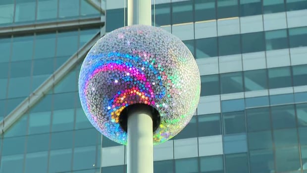 the new, New Years Eve Ball
