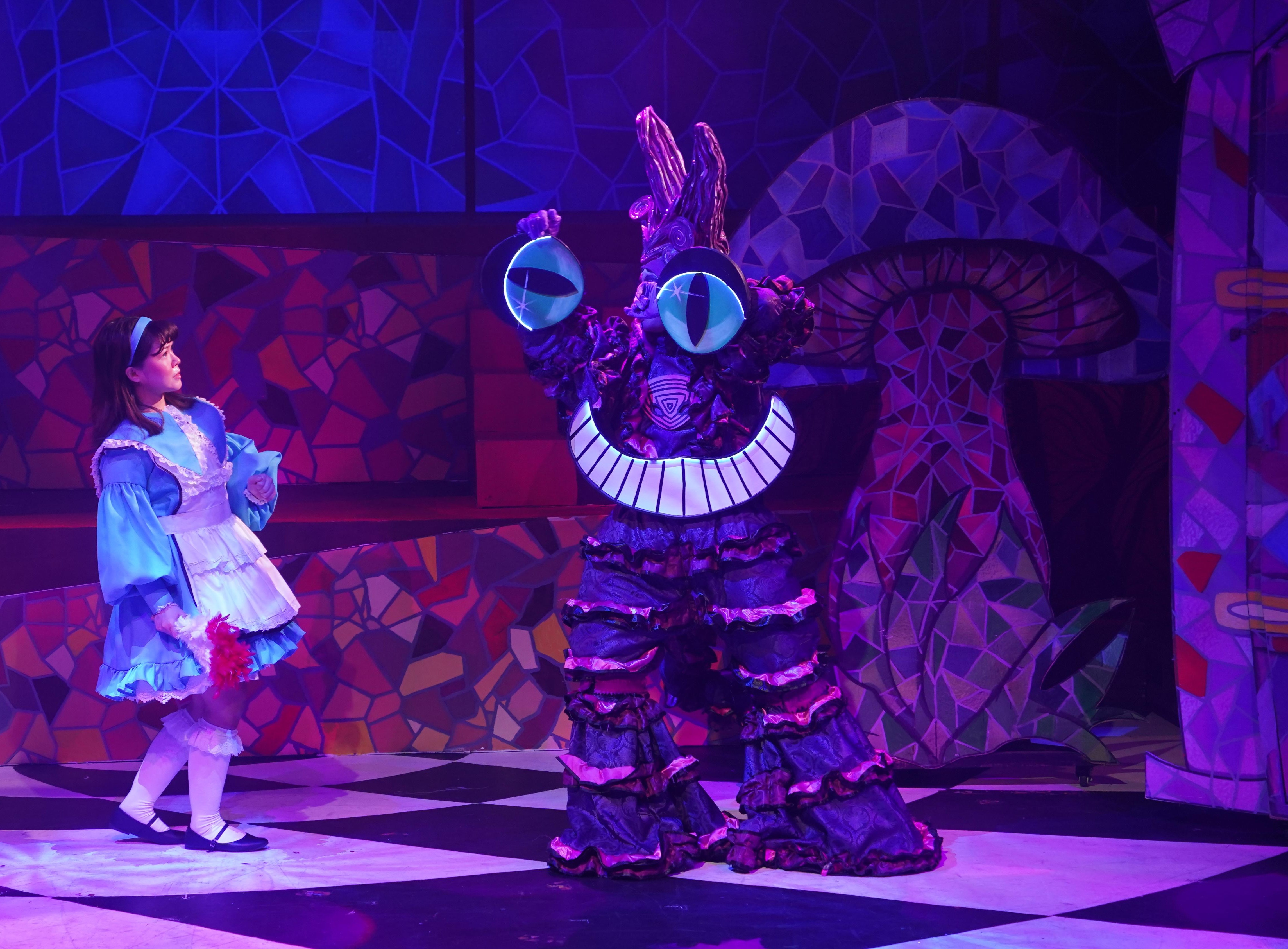 Theater review: REP’s ‘Alice in Wonderland’ is spectacle without soul
