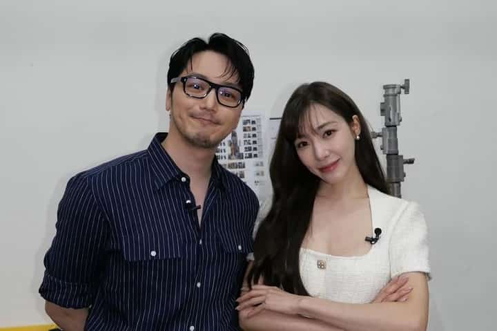 Byun Yohan and Tiffany.