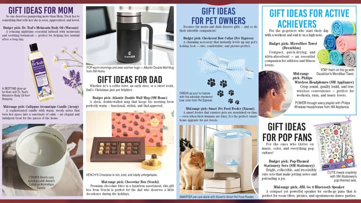 Get the perfect presents with these holiday finds at SM Supermalls