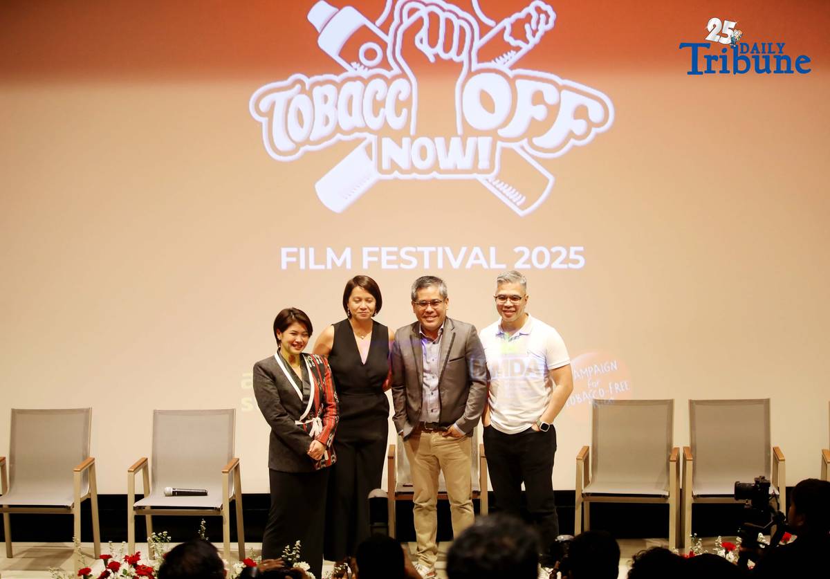 (December 13 2025) Metro Manila Film Festival (MMFF) on Saturday, December 13 2025, hosted the TobaccOFF NOW! Film Festival, Six youth-produced films took center stage, bringing together educators, health officials, policymakers, media, and youth advocates to address the growing health and social impacts of tobacco and vape use among Filipino students. Organized by Amber Studios in partnership with the MMDA, MMFF, and several advocacy groups, the festival marked a significant milestone in youth-led public health advocacy. The event forms part of a broader national campaign empowering young people to use film to challenge industry tactics, reshape culture, and promote informed choices among their peers, held at MMDA main office in Pasig City. Photo/Analy Labor
