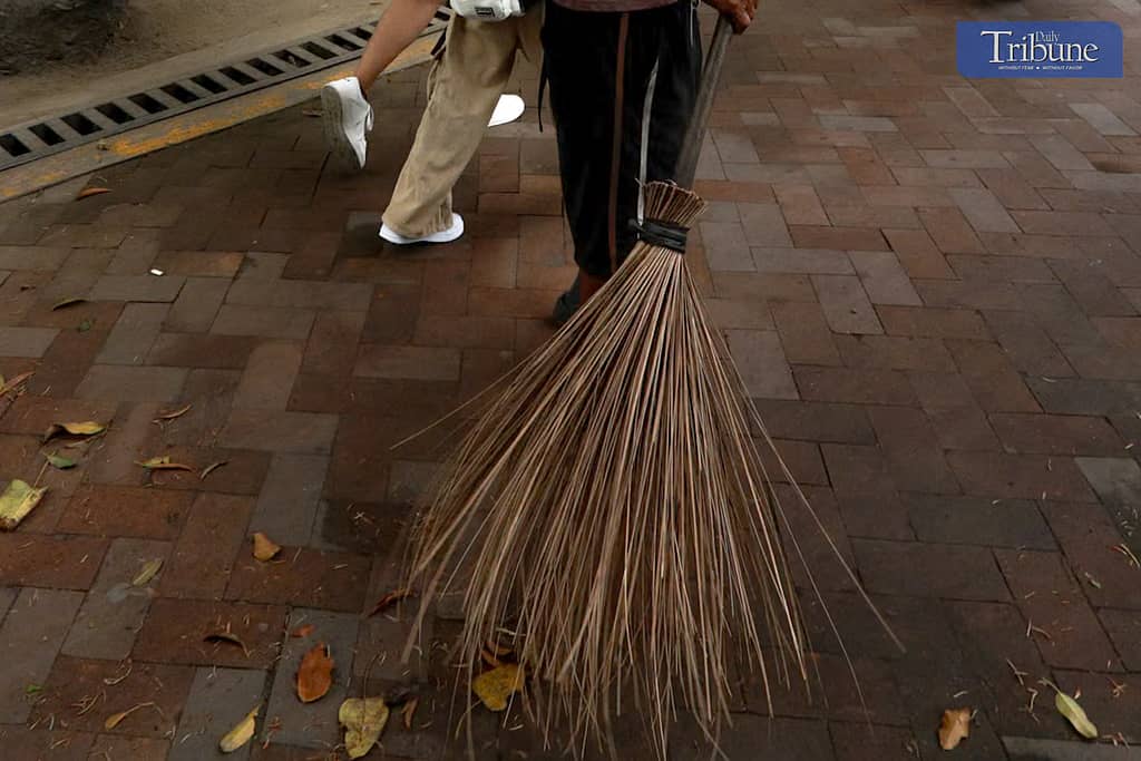 A SECOND stroke left Elmo too weak to continue working as street sweeper.