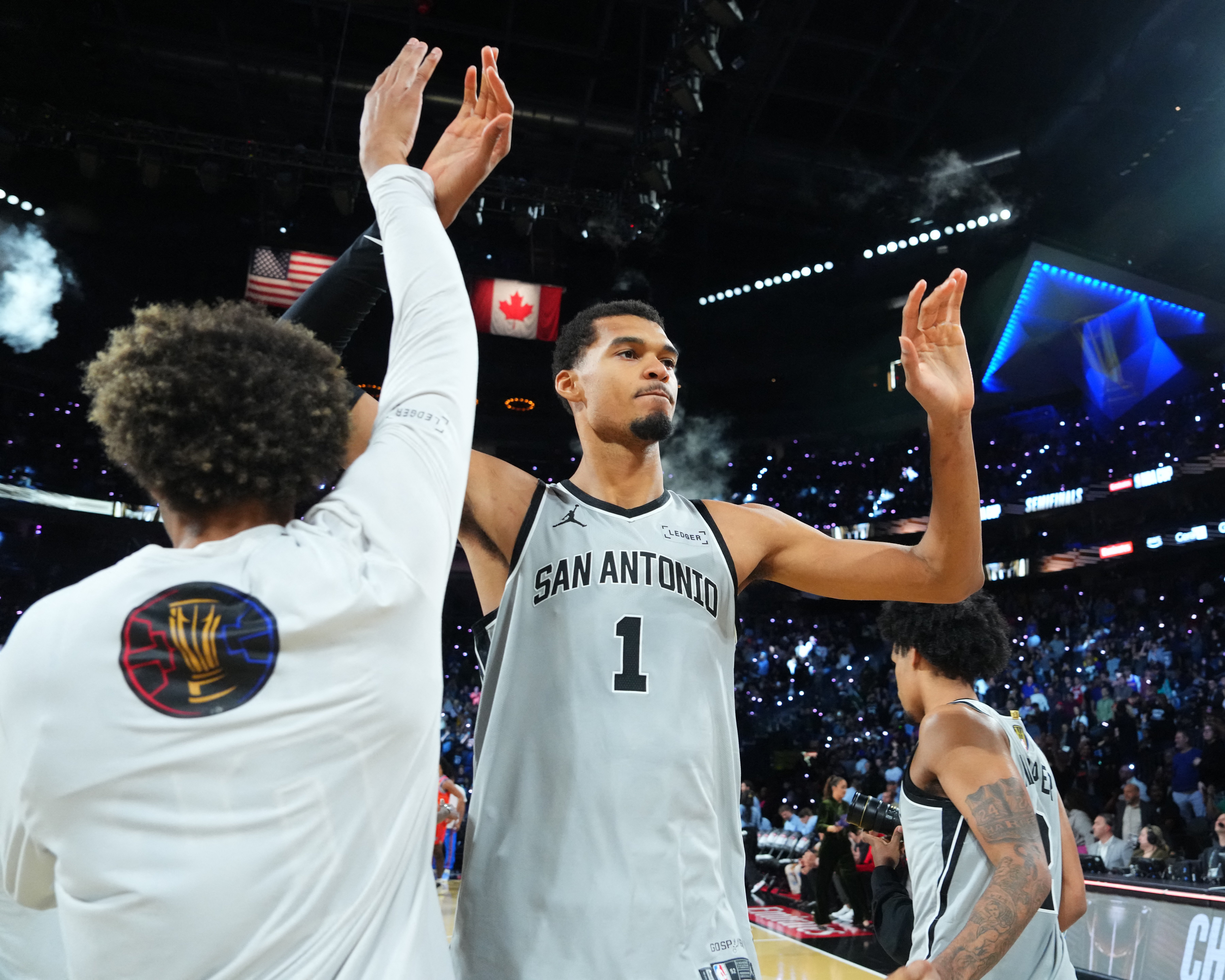 Wembanyama stars as Spurs stun Thunder to reach NBA Cup final